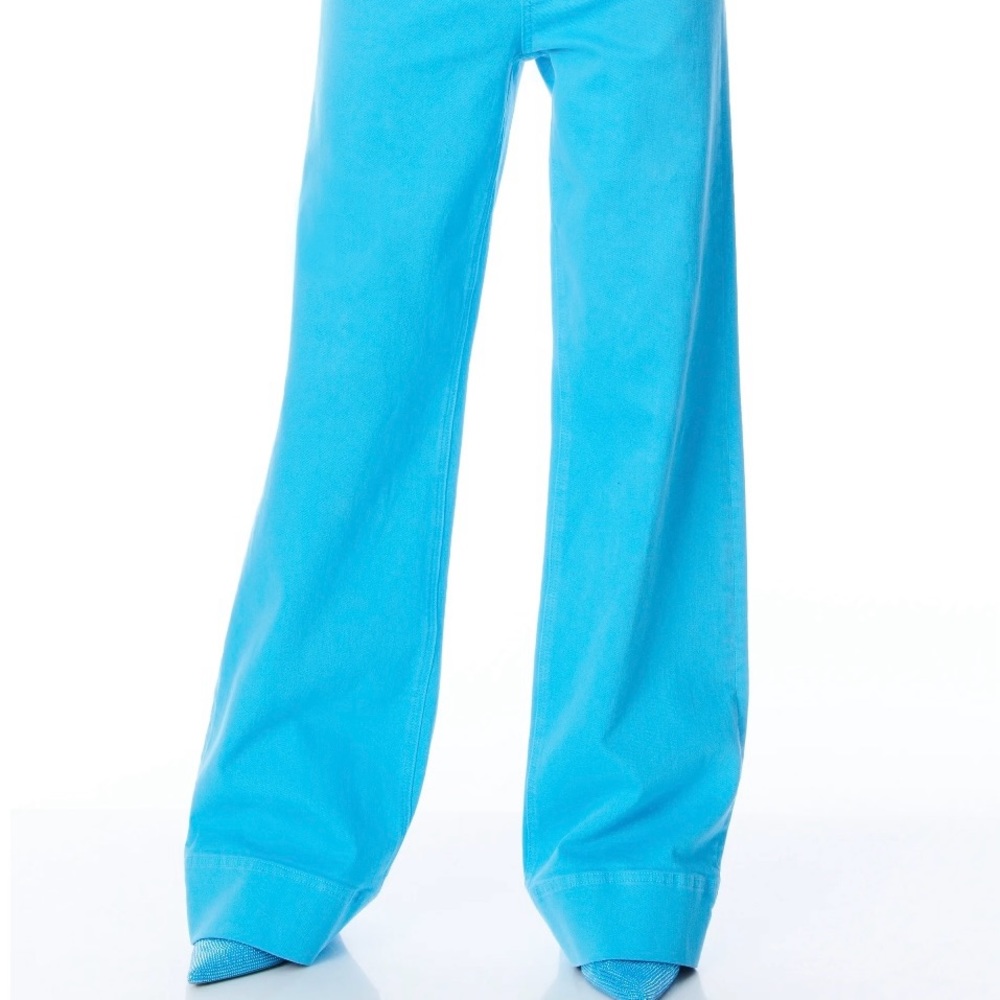 NWT Alice + Olivia sophia pants- jeans size 26 - Picture 9 of 16